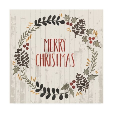 Trademark Fine Art Grace Popp 'Rustic Christmas Ii' Canvas Art, 14x14 WAG11976-C1414GG